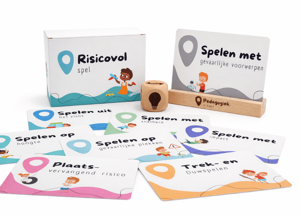 Kaartenset risicovol spel voor de kinderopvang